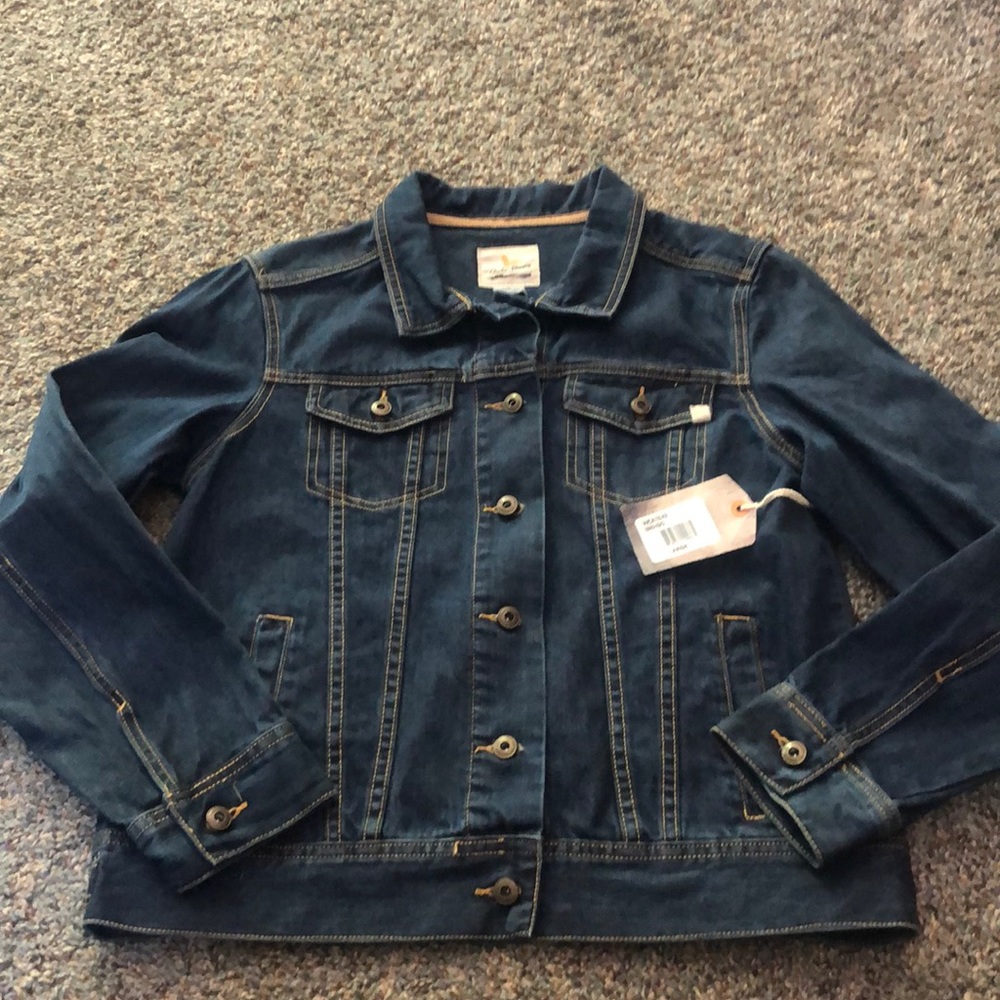 NWT Field & Stream Jean  Jacket Lg